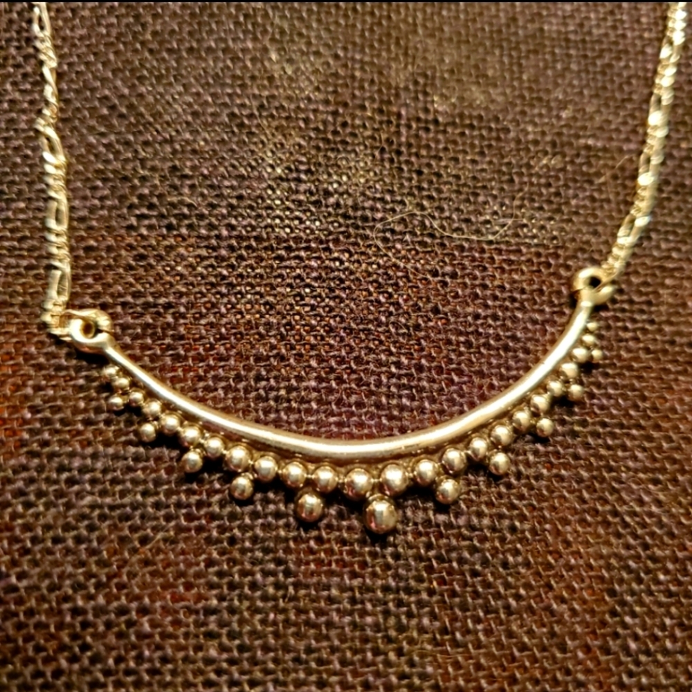 Bali Style Sterling Silver 18" Necklace